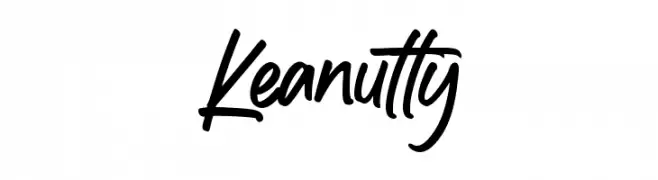 Keanutty  フリーフォントのダウンロード