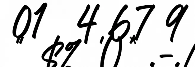 Keanutty Font OTHER CHARS