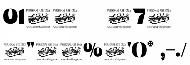 Keawneta Font OTHER CHARS