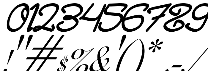 Kebumen Regular Font OTHER CHARS