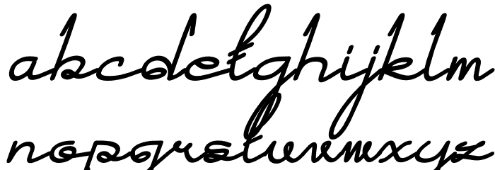 Kebumen Regular Font LOWERCASE
