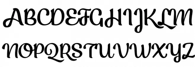 KecapPersonalUse-Regular Schriftart Groß
