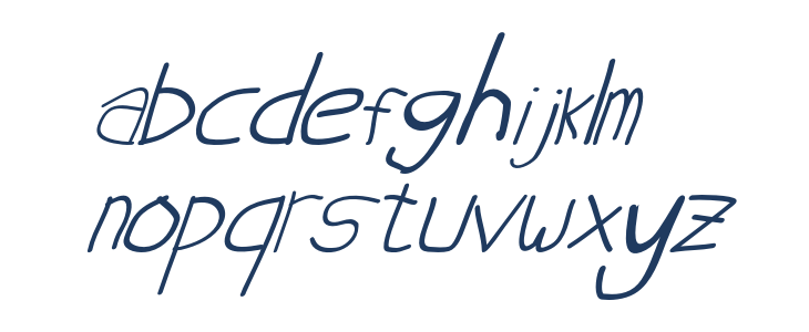 KecilCabeRawit-Italic Lowercase