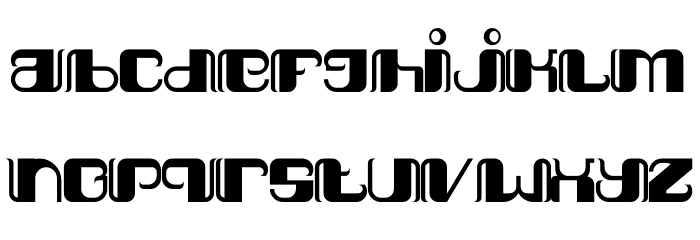 Kediriku Bagus Font LOWERCASE