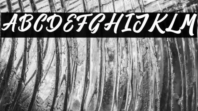 KedmoteScript Font examples