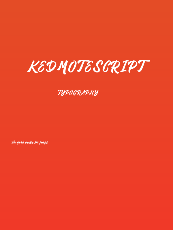 KedmoteScript Poster