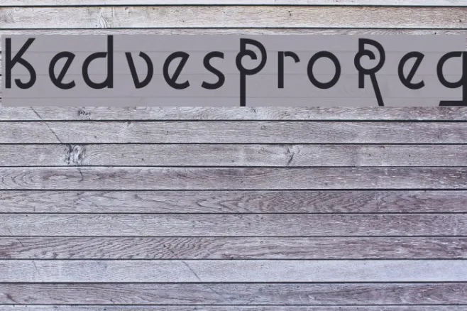 KedvesProReg Example 1