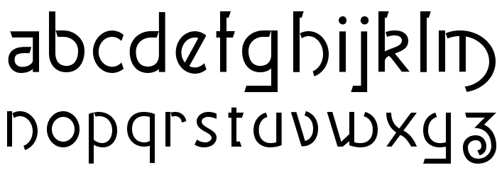 KedvesProReg Font LOWERCASE