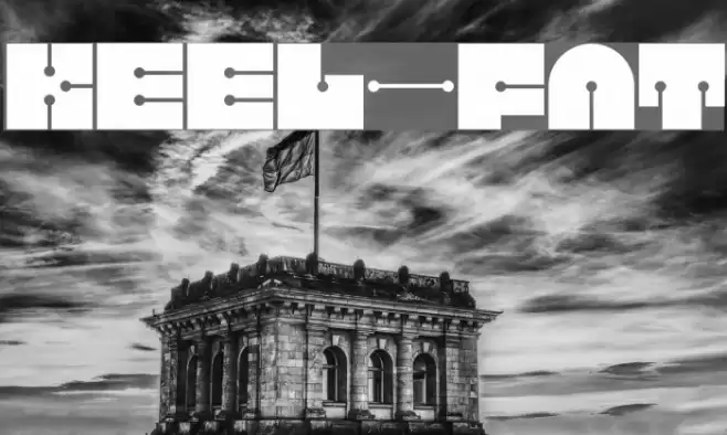 Keel-Fat Font examples