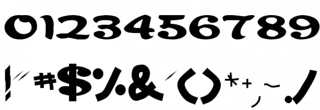 Keele Decorated Font OTHER CHARS