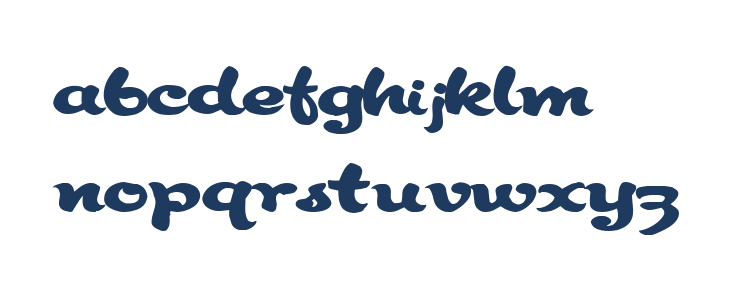 Keele Decorated Lowercase