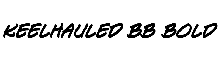 Keelhauled BB Bold  Frei Schriftart Herunterladen