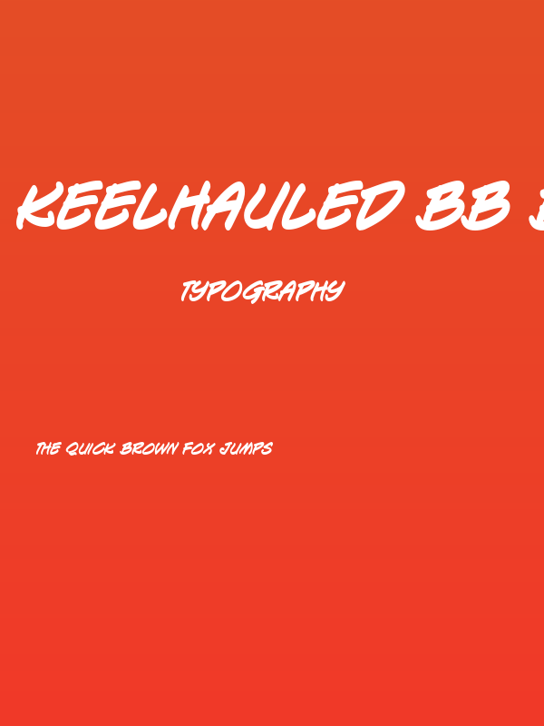 Keelhauled BB Bold Poster