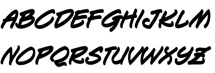 Keelhauled BB Bold Font LOWERCASE