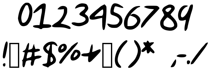 Keen_Incisions Font OTHER CHARS