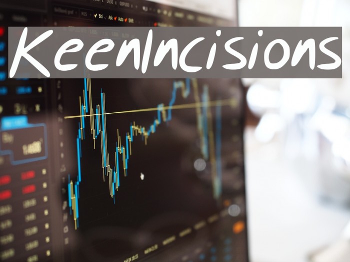 Keen_Incisions Font examples