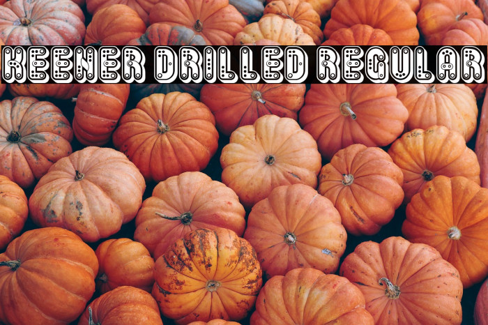 Keener Drilled Regular Example 1