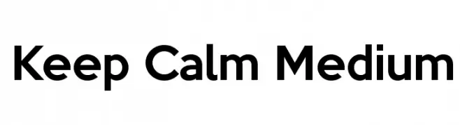 Keep Calm Medium 
