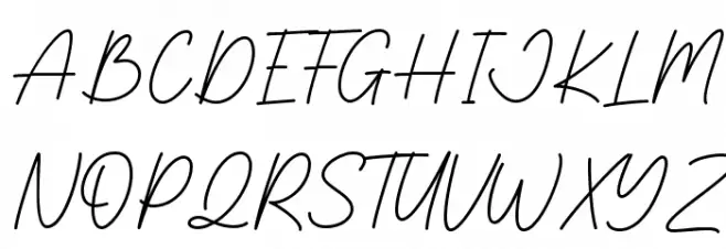 Keep Dancing Font UPPERCASE