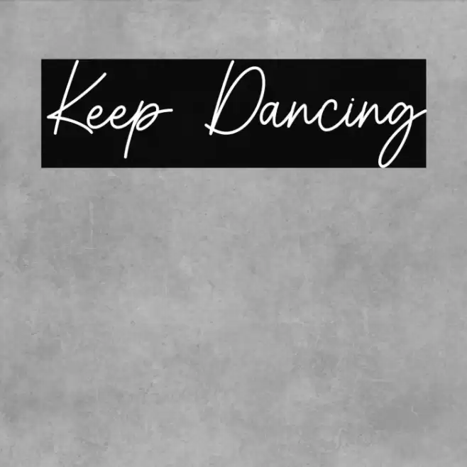 Keep Dancing Font examples