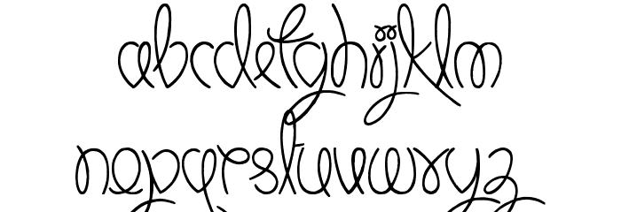 Keep It Simple Font LOWERCASE