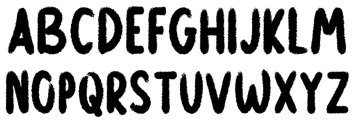 Keep Me Font LOWERCASE