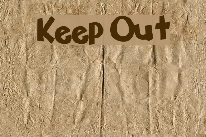 Keep Out Example 3