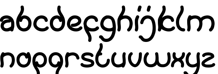 Keep Quite and Simple Bold Font LOWERCASE