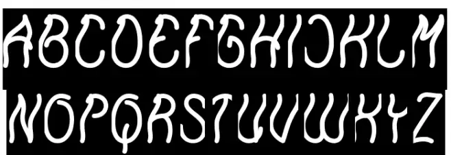 Keep Quite and Simple-Inverse Schriftart Groß