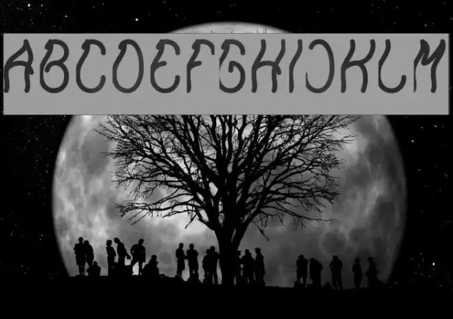 Keep Quite and Simple-Inverse Font examples