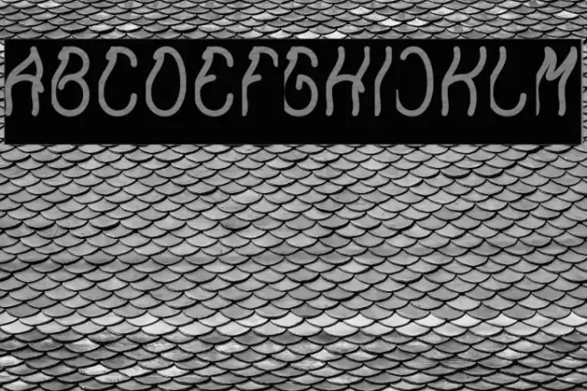 Keep Quite and Simple-Inverse Font examples