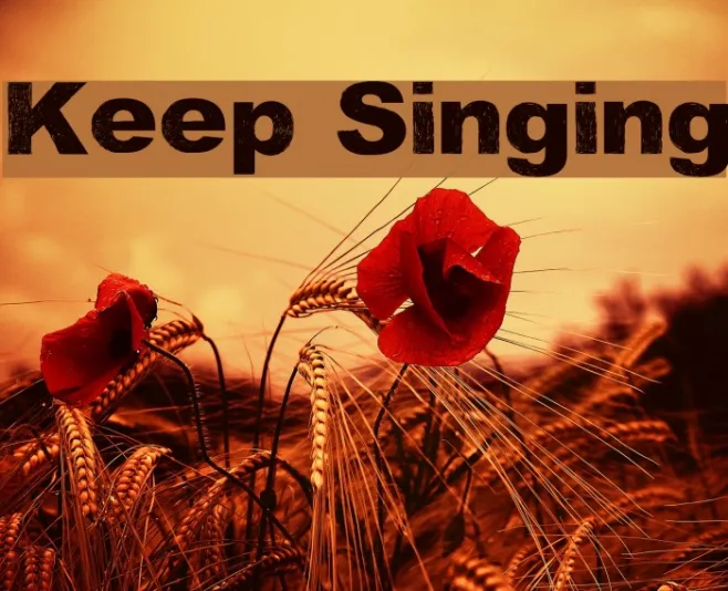 Keep Singing Example 1