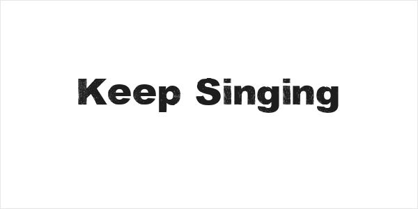 Keep Singing Logo