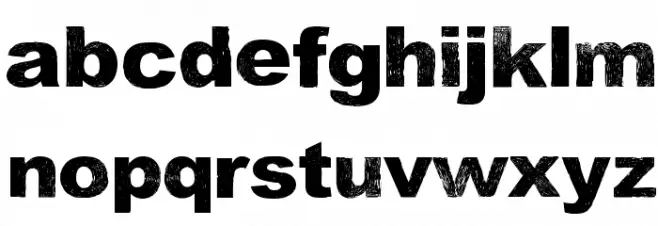 Keep Singing Font LOWERCASE