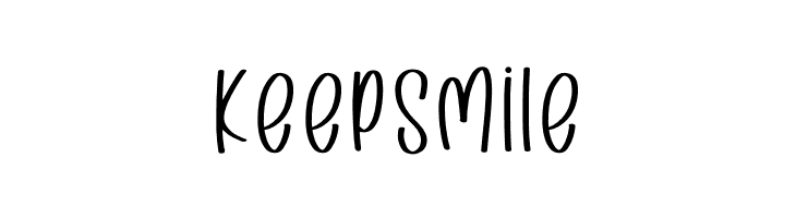 Keep Smile  baixar fontes gratis
