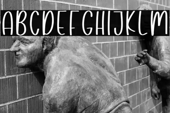 Keep Smile Font examples