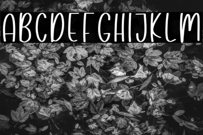 Keep Smile Font examples