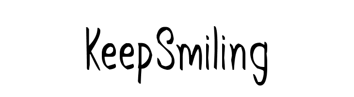 Keep Smiling  नि: शुल्क फ़ॉन्ट्स डाउनलोड