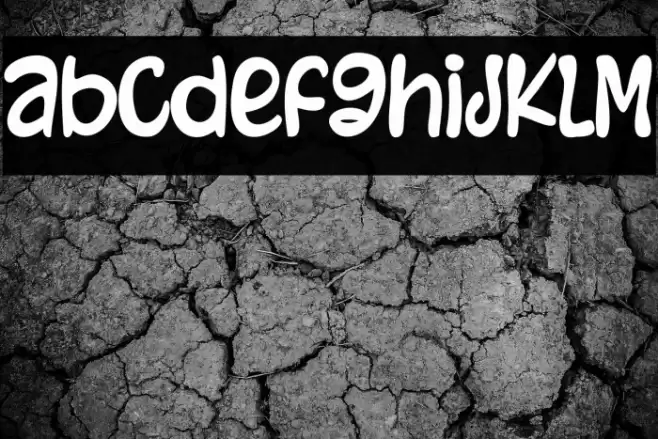 Keep Snowing Font examples