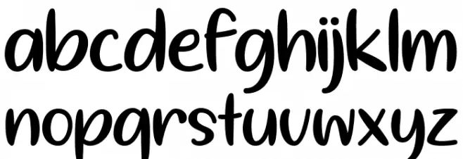 Keep the Faith Regular Font Litere mici