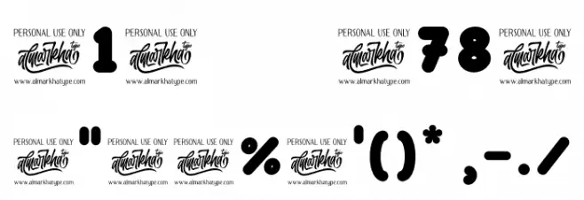 Keepsmile Font OTHER CHARS