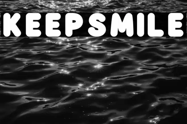 Keepsmile Font examples
