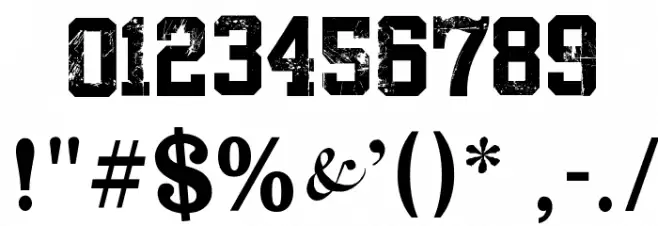 Keetano ATL My Gangsta Font OTHER CHARS