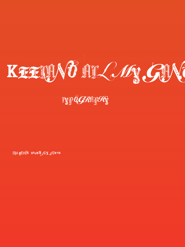 Keetano ATL My Gangsta Poster