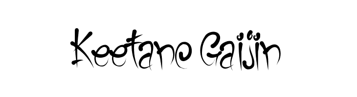 Keetano Gaijin  Fuentes Gratis Descargar
