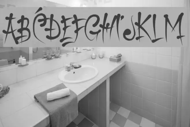 Keetano Gaijin Font examples