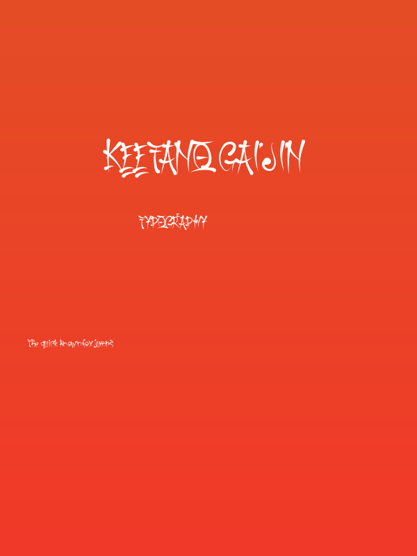 Keetano Gaijin Poster