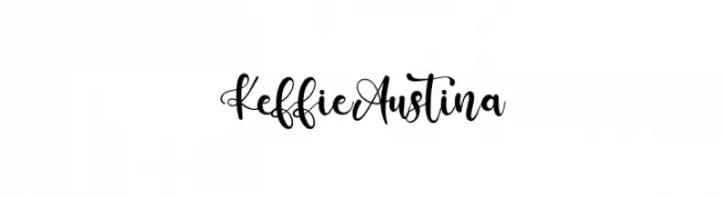 Keffie Austina  Frei Schriftart Herunterladen