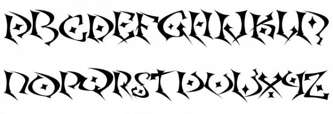 Kefka Schriftart Groß