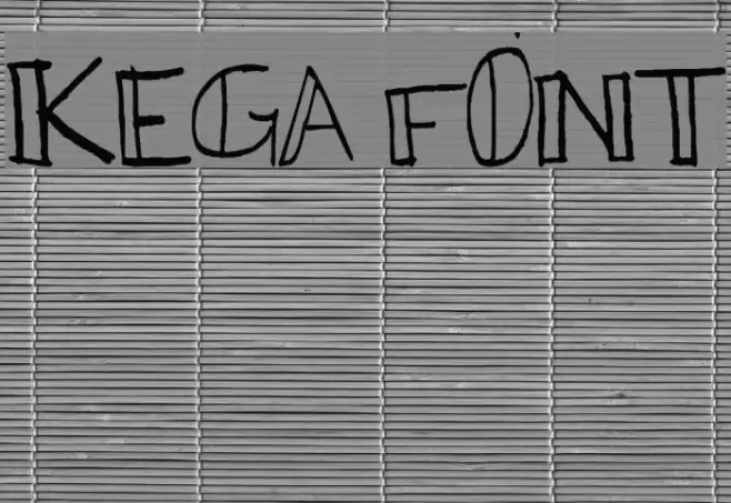 Kega Font examples